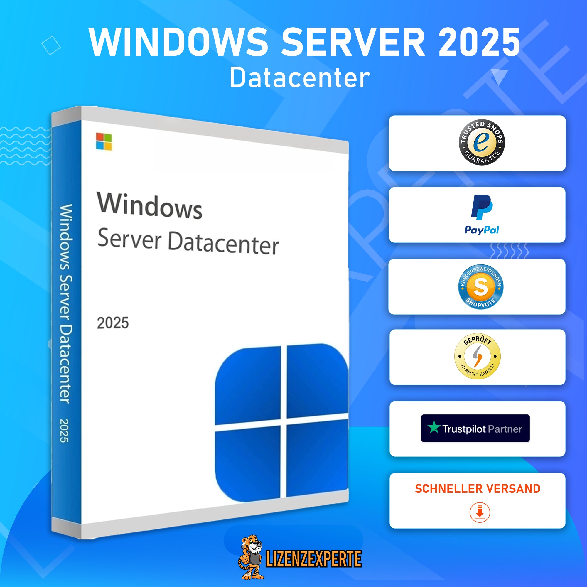 Windows Server 2025 Datacenter Lizenzexperte.de